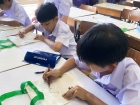 กิจกรรมศิลปะการเพ้นท์กระเป๋าแบบจีน สำหรับนักเรียนระดับชั้นปร ... Image 26